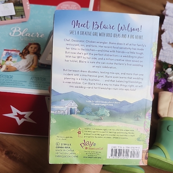 American Girl Doll Blaire with Box, Book, & Accessories - Girl of the Year 2019 - Picture 17 of 17